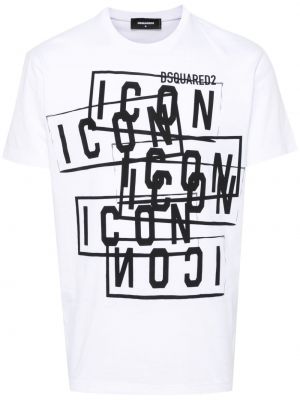 Tricou din bumbac Dsquared2