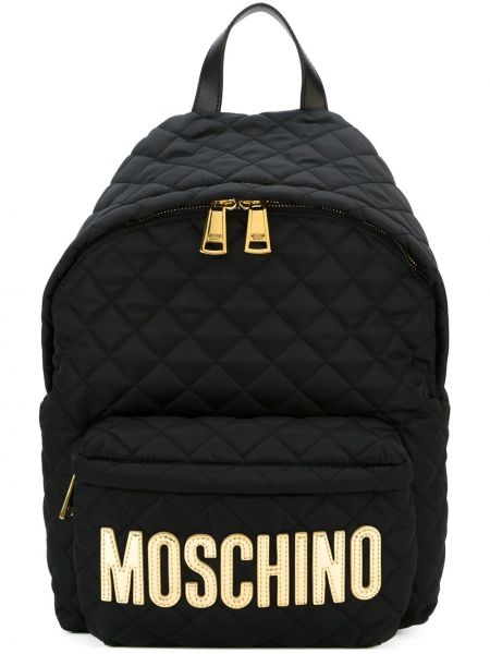 Pikowany plecak Moschino