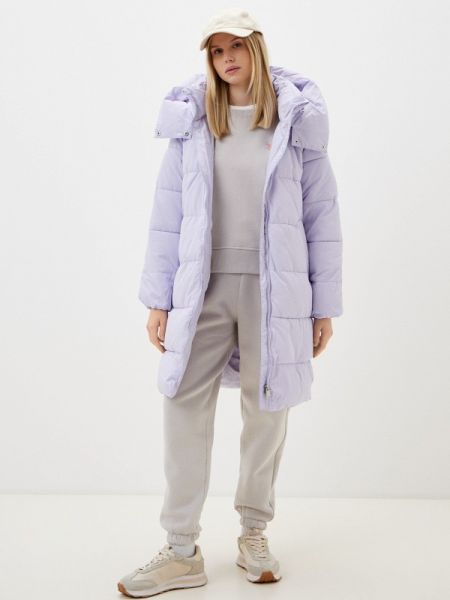 Утепленная куртка Zolla фиолетовая