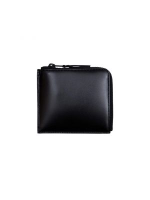 Кожаный кошелек Comme Des Garçons черный