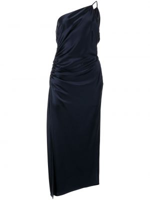 Sukienka z jedwabiu Michelle Mason, niebieski