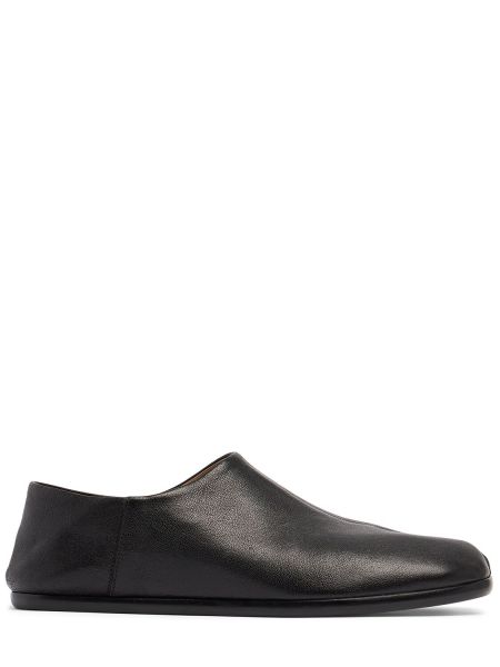 Calzado de cuero Maison Margiela negro