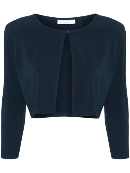 Cardigan long Antonino Valenti bleu