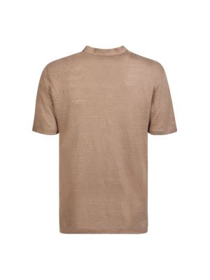 Camiseta Lardini marrón