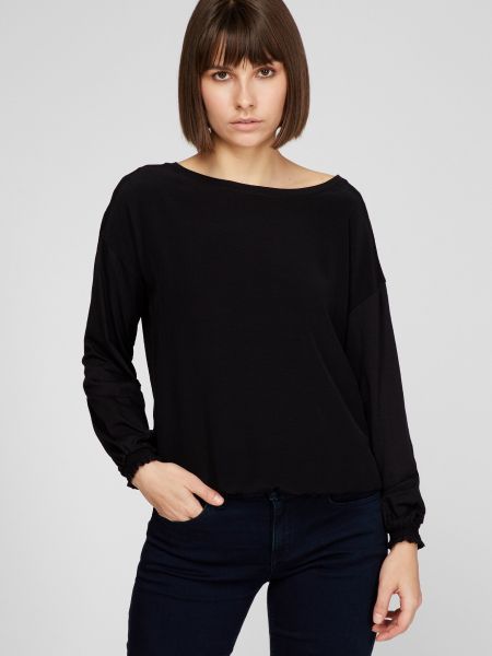 Блуза Esprit чорна