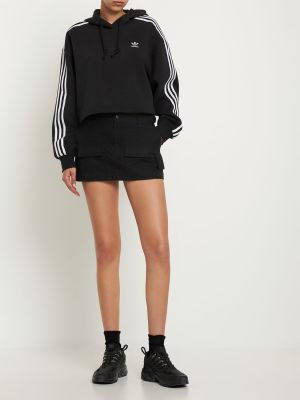 Mikina s kapucňou Adidas Originals čierna