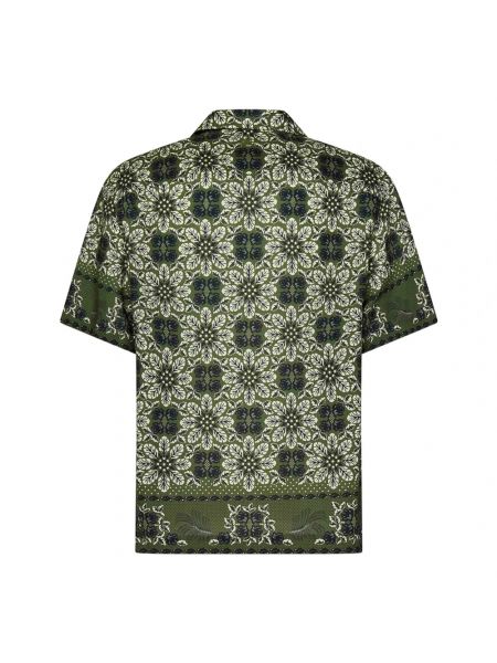 Camisa de algodón Etro verde