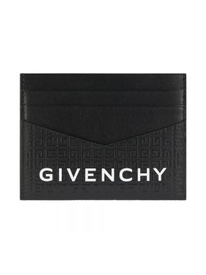 Leder geldbörse Givenchy schwarz