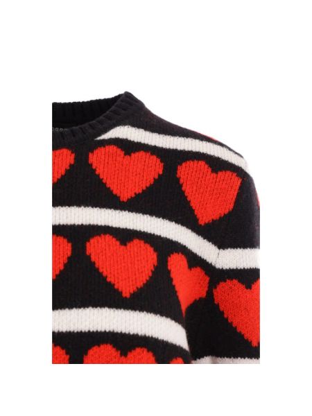 Sweter w serca Meryll Rogge czerwony