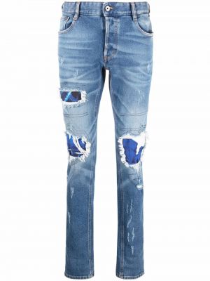 Rippet stretch jeans Just Cavalli blå