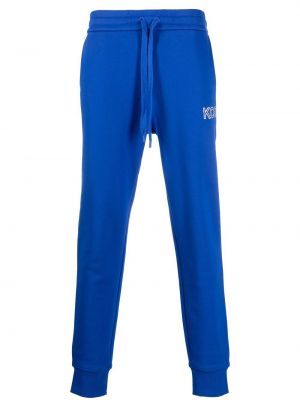 Pantalon de joggings brodé slim Michael Kors bleu