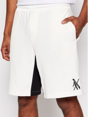 Shorts de sport Armani Exchange blanc
