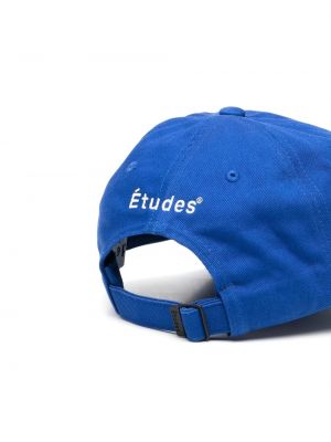 Kepurė su snapeliu Etudes mėlyna