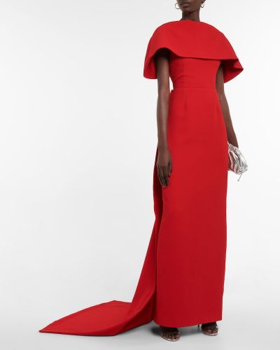 Μάξι φόρεμα Emilia Wickstead κόκκινο