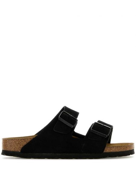 Süet klasik ayakkabı Birkenstock siyah