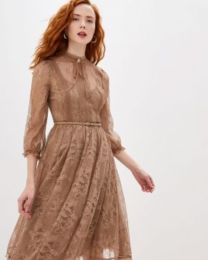 Сукня Lusio, коричневе