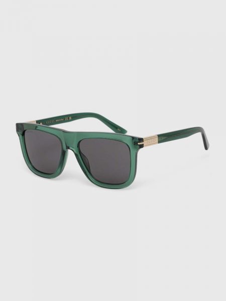 Зелені окуляри сонцезахисні Gucci