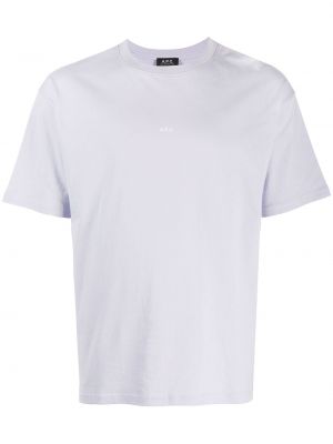 T-shirt A.p.c. lila