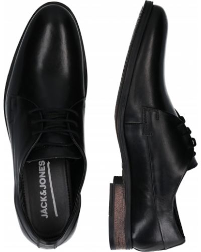Pantofi cu șireturi Jack & Jones negru