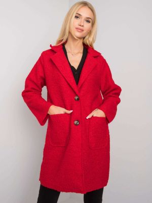 Палто Fashionhunters червено