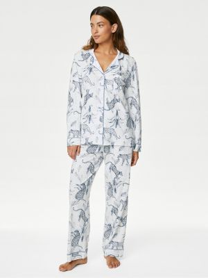 Pyžamo Marks & Spencer biela