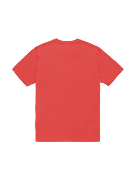 Koszulka bawełniana z nadrukiem Refrigiwear czerwona