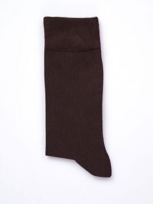 Чорапи от модал Dagi кафяво