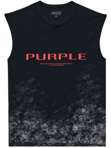 Tank top aus baumwoll Purple Brand