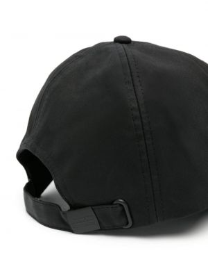 Medvilninis kepurė su snapeliu Barbour International juoda
