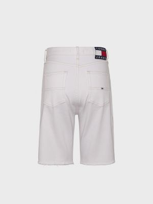 Джинсовые шорты Tommy Jeans белые