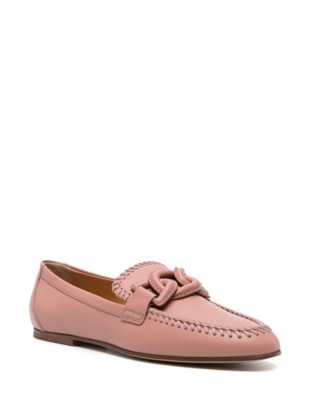 Geflochtene loafer Tod's pink