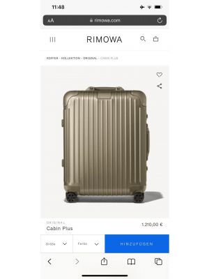 Bőrönd Rimowa aranyszínű