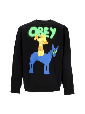 Sweatshirt Obey schwarz
