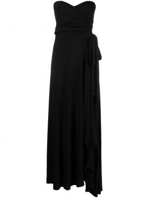 Βραδινό φόρεμα από ζέρσεϋ Federica Tosi μαύρο