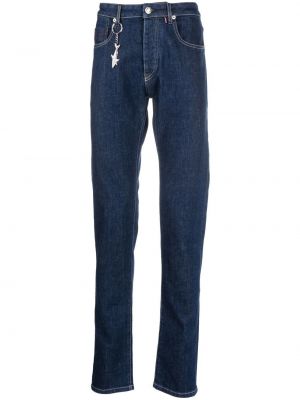 Smal skinny fit-jeans Paul & Shark blå