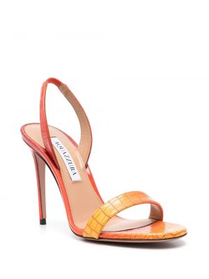 Sandály Aquazzura oranžové