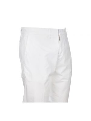 Pantalones chinos slim fit Fay blanco