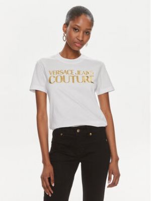 T-shirt slim Versace Jeans Couture blanc