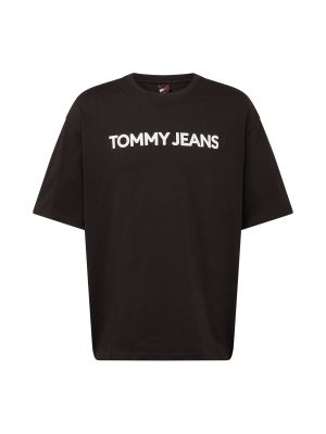 Teksasärk Tommy Jeans must