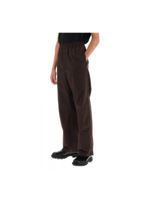 Pantalones rectos Oamc marrón