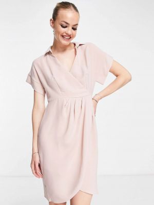 Платье мини Closet London розовое