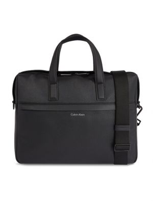 Τσάντα laptop Calvin Klein μαύρο