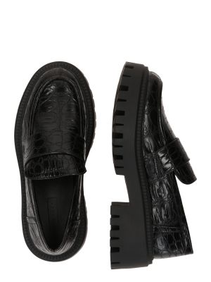 Ilgaauliai batai Topshop juoda