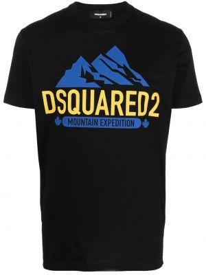 Тениска с принт Dsquared2