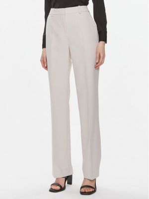 Панталон slim Calvin Klein сиво