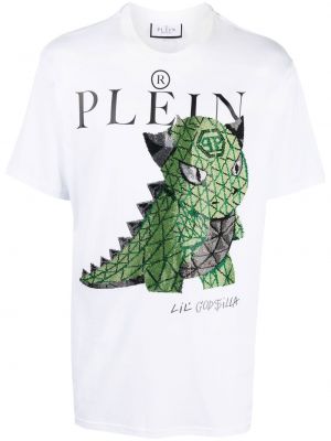 T-shirt Philipp Plein vit