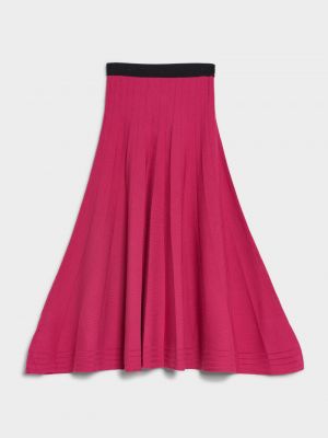 Růžové plisované sukně Karl Lagerfeld