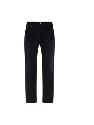 Straight jeans Saint Laurent schwarz