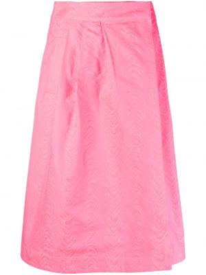 Plisovaná sukně Essentiel Antwerp - růžová