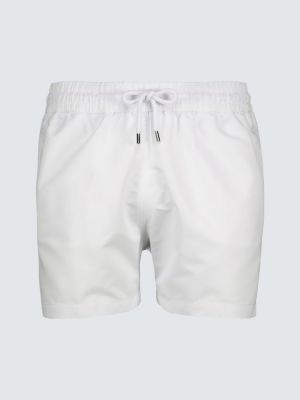 Einfarbige shorts Frescobol Carioca weiß